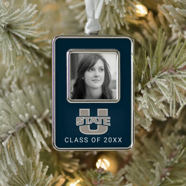 Utah State University Logo Christmas Ornament (Tree)