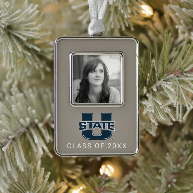 Utah State University Logo Christmas Ornament (Tree)