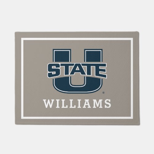 Utah State University Logo Doormat