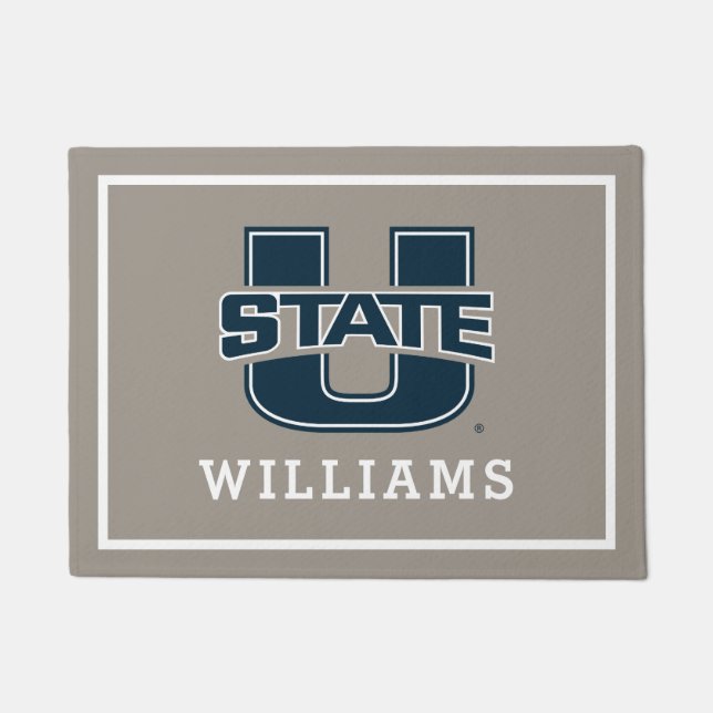 Utah State University Logo Doormat (Front)