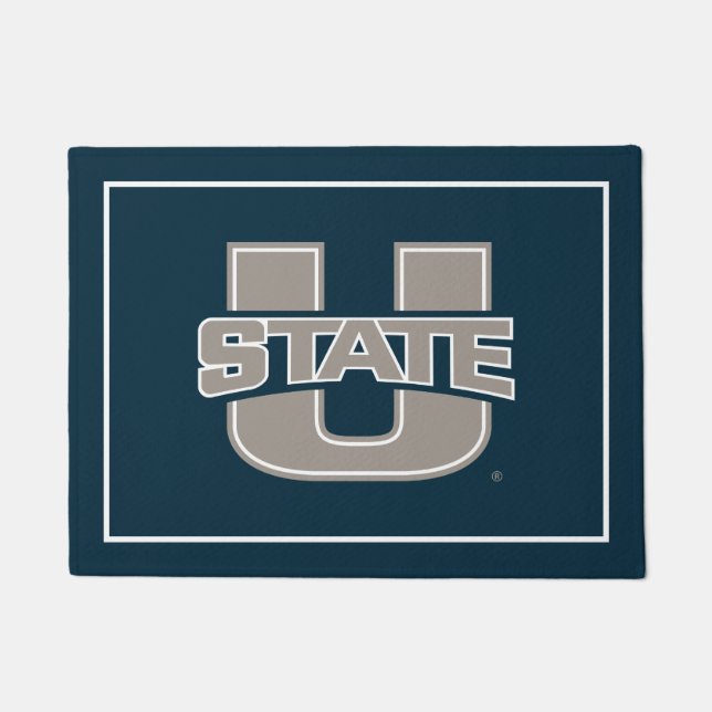 Utah State University Logo Doormat (Front)