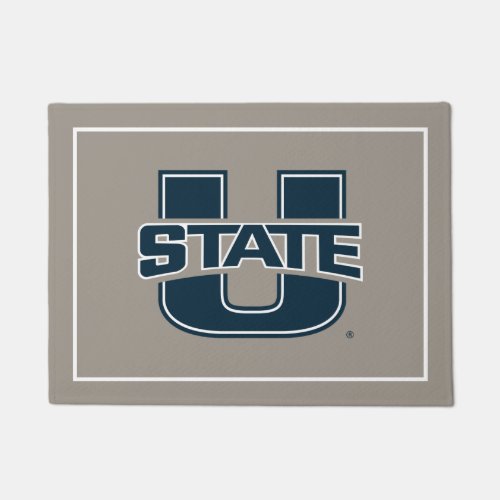 Utah State University Logo Doormat