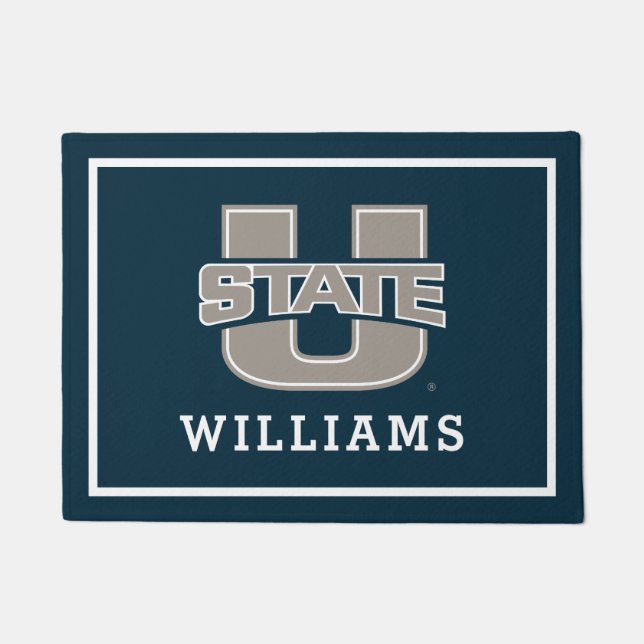 Utah State University Logo Doormat (Front)