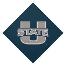 Utah State University Logo Graduation Cap Topper | Zazzle