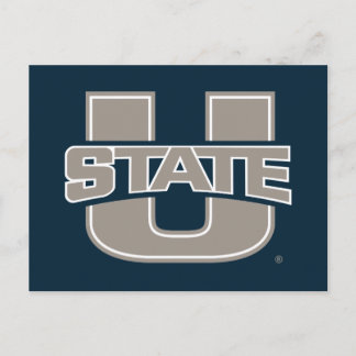 Utah State University Logo Invitation Postcard