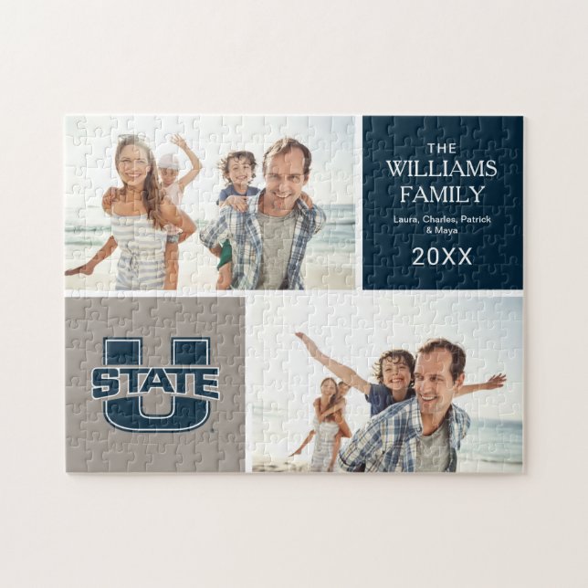 Utah State University Logo Jigsaw Puzzle (Horizontal)