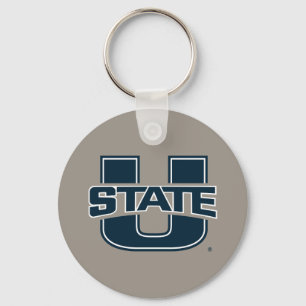 Utah State University Logo Keychain