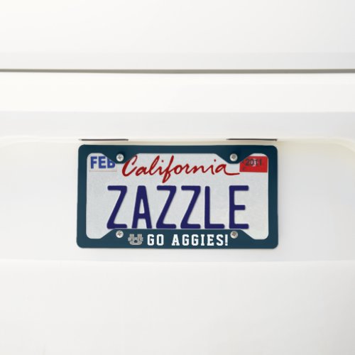 Utah State University Logo License Plate Frame