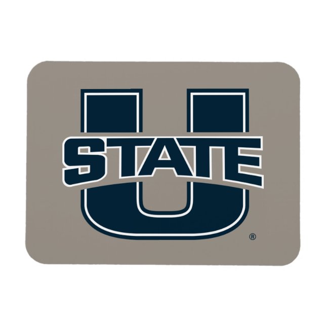 Utah State University Logo Magnet (Horizontal)