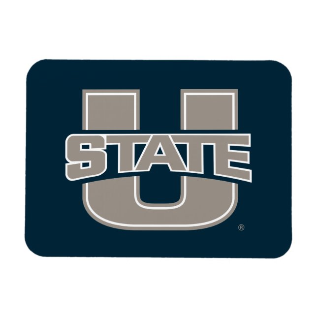 Utah State University Logo Magnet (Horizontal)