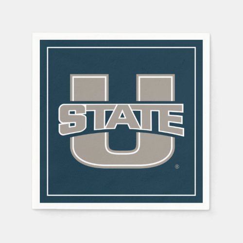 Utah State University Logo Napkins