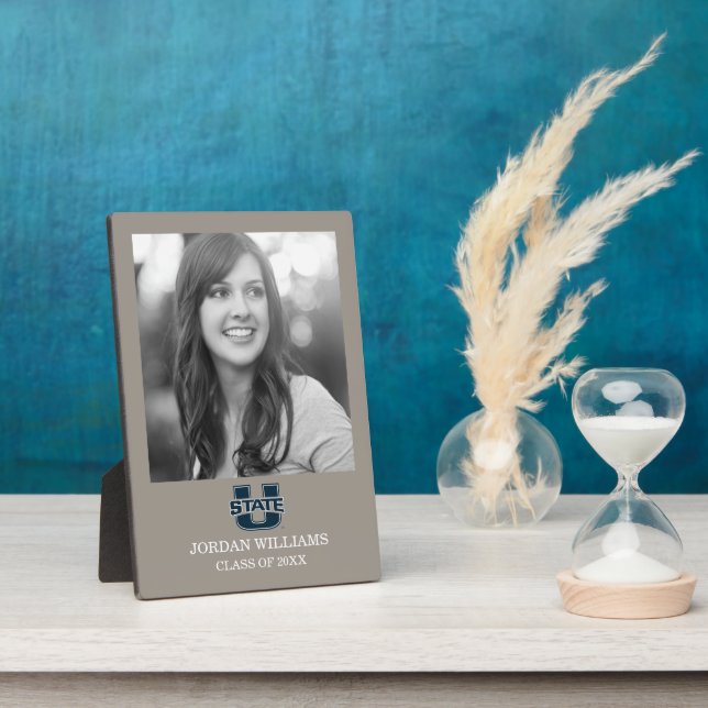 Utah State University Logo Plaque (Side)