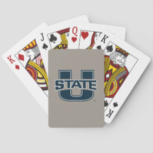 Utah State University Logo Poker Cards