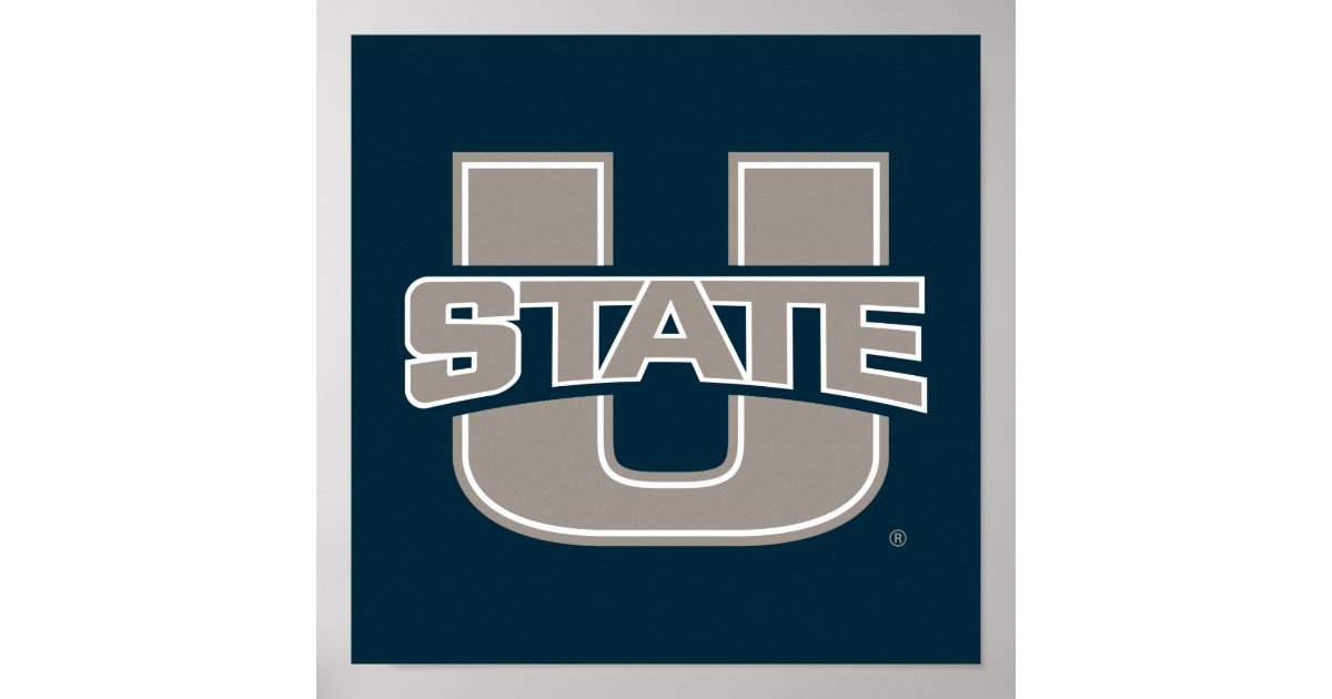 Utah State University Logo Poster | Zazzle.com