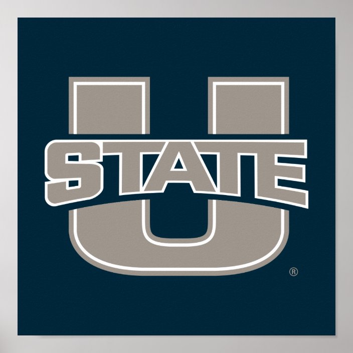 Utah State University Logo Poster | Zazzle.com