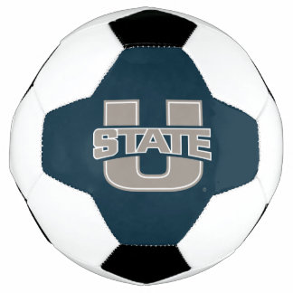 Utah State University Logo Soccer Ball