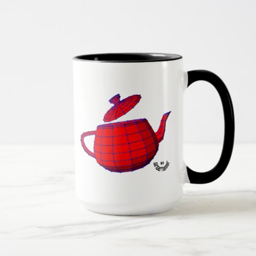 Utah Teapot Mug one side print