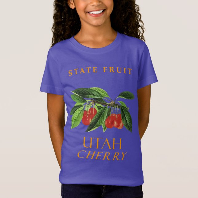 Utah Territory Fruit The Cherry T-Shirt (Front)