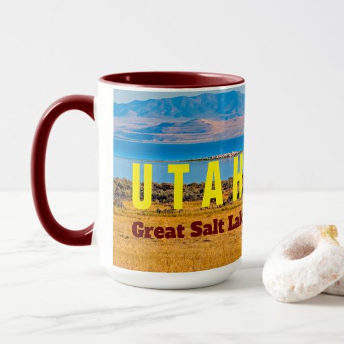 UTAH  The Great Salt Lake State Mug