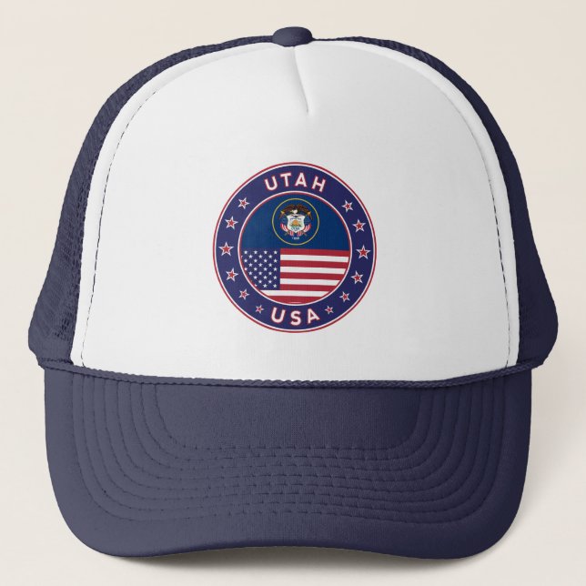 Utah Trucker Hat (Front)