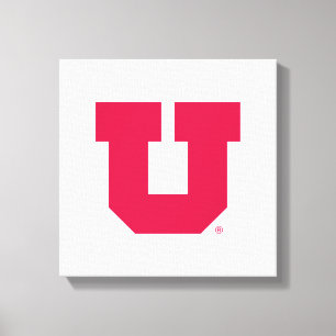 Utah U Canvas Print
