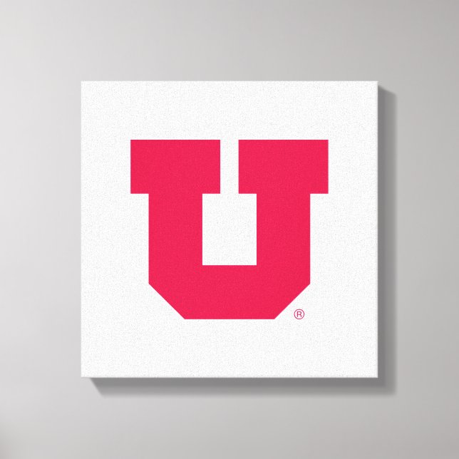 Utah U Canvas Print (Front)