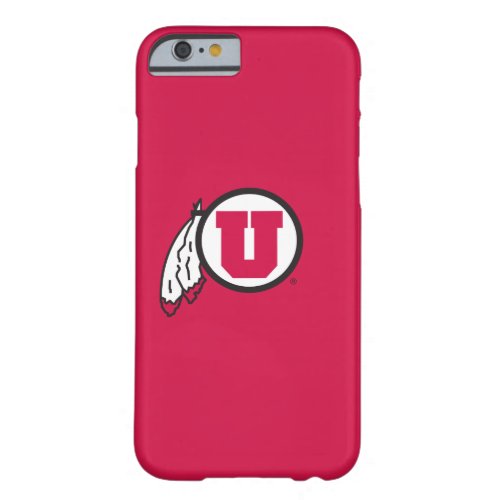 Utah U Circle and Feathers Barely There iPhone 6 Case