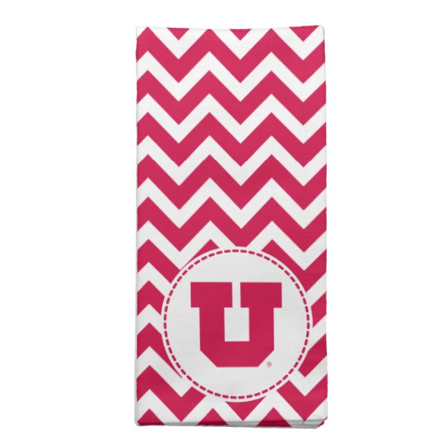 Utah U Cloth Napkin (Folded)
