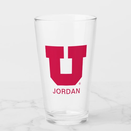 Utah U Glass