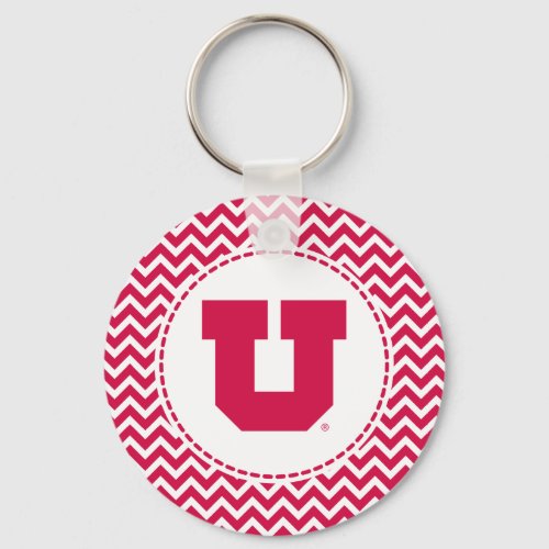 Utah U Keychain