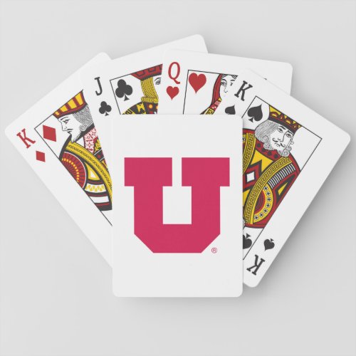 Utah U Playing Cards