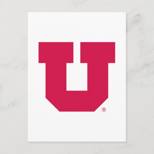 Utah U Postcard