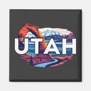 Utah United States of America Magnet