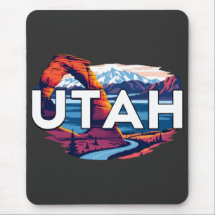 Utah United States of America Mouse Pad