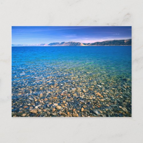 UTAH USA Clear water of Bear Lake reveals Postcard