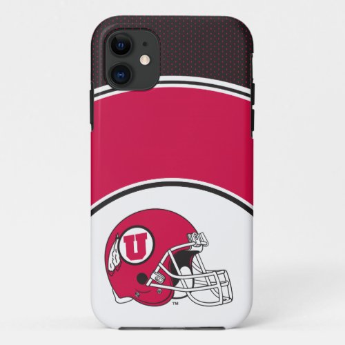 Utah Utes Helmet iPhone 11 Case