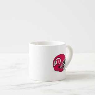Utah Utes Helmet Espresso Cup