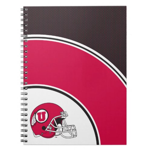 Utah Utes Helmet Notebook
