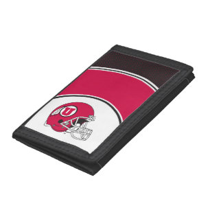 Utah Utes Helmet Trifold Wallet