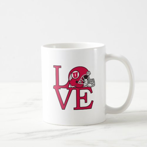 Utah Utes Love Coffee Mug