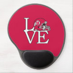 Utah Utes Love Gel Mouse Pad<br><div class="desc">Check out these official University of Utah designs! All of the Ute merchandise on Zazzle.com is customizable with your name, sport, club, or class year. These products make perfect gifts for Utah students, alumni, friends, family, and fans. Show off your Utah pride by getting all of your custom merchandise and...</div>