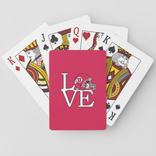 Utah Utes Love Playing Cards