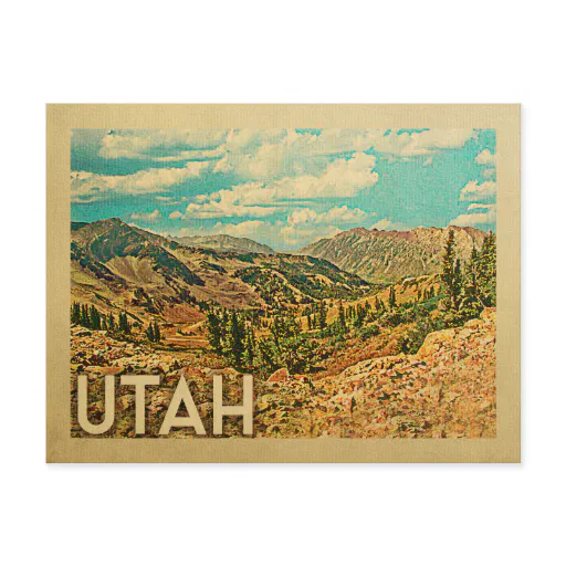 Utah Vintage Travel Postcards