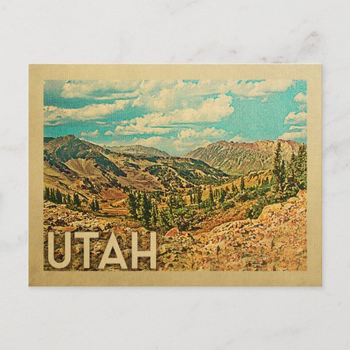 Utah Vintage Travel Postcards