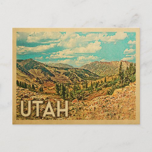 Utah Vintage Travel Postcards