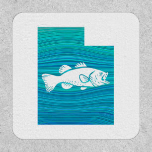 Utah Wave Fishing Patch