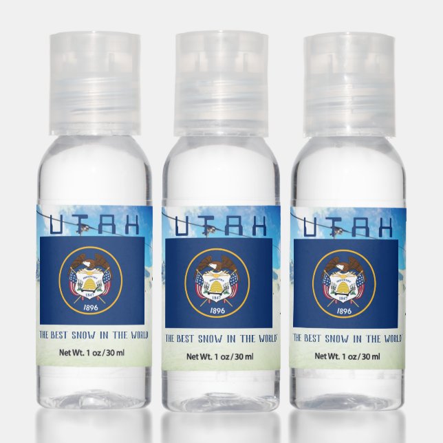 Utah Wedding Party Favors Cooperate Gifts  Hand Sanitizer (Set)