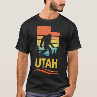 Utah with a Bigfoot  T-Shirt