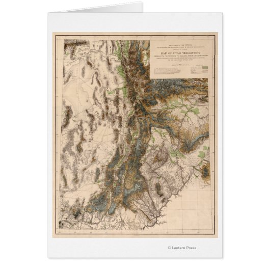 UtahPanoramic MapUtah (Front)