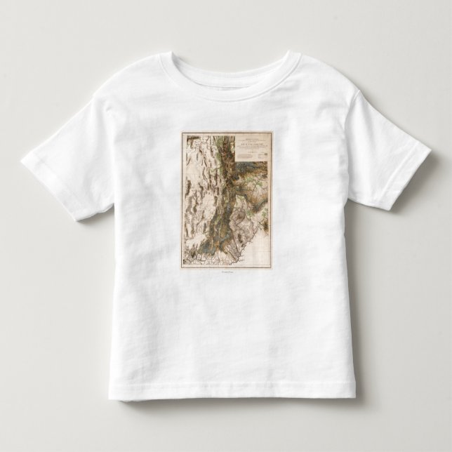 UtahPanoramic MapUtah Toddler T-shirt (Front)